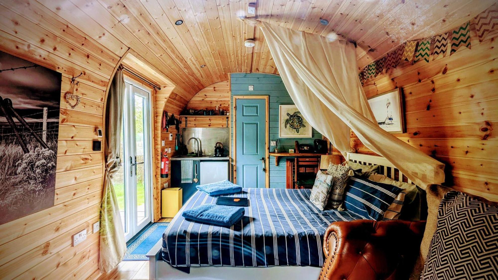 Emlyn'S Coppice - Luxury Woodland Glamping Vila Holywell  Exterior foto